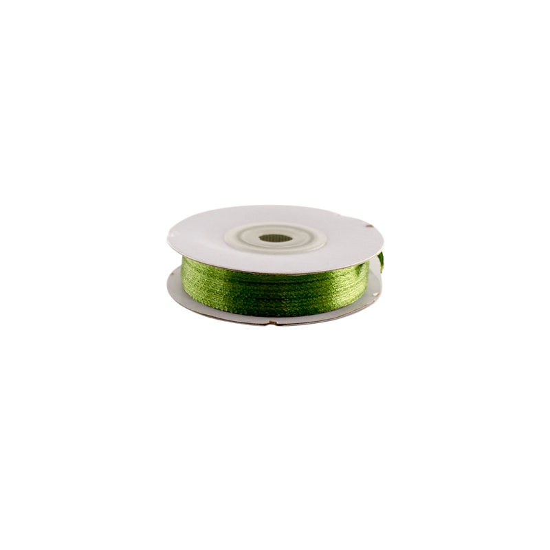 SATIN RIBBON GREEN 3MMX50M
