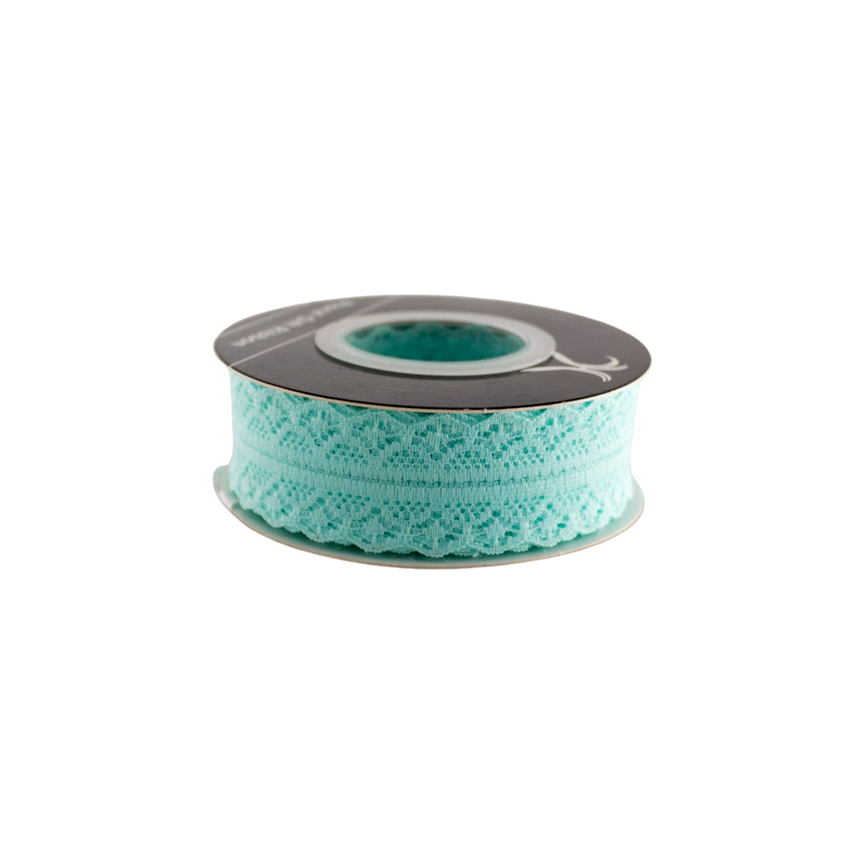 LACE RIBBON 2.8CMX20Y GREEN