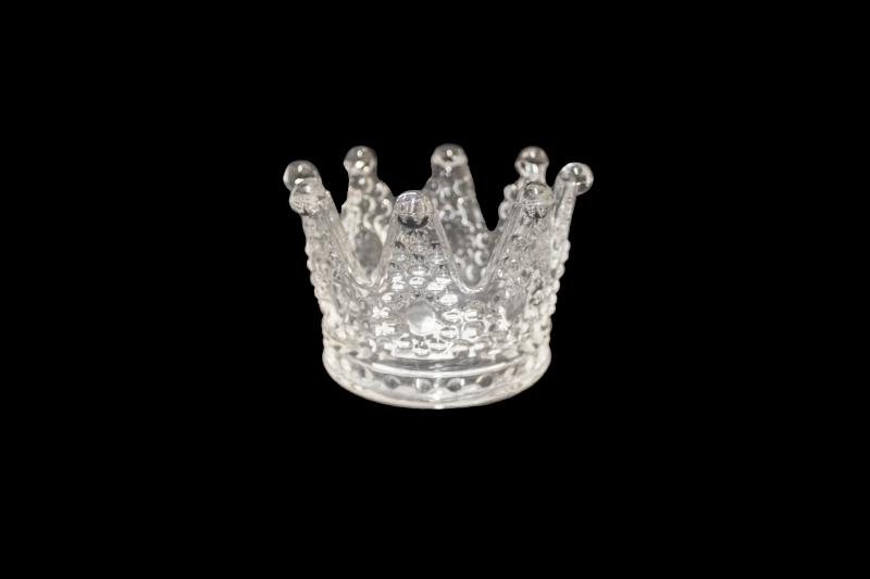Glass crown 7x7x5cm - Deventor