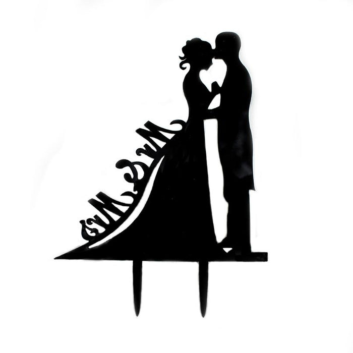 Groom bride cake topper 16cm - Deventor