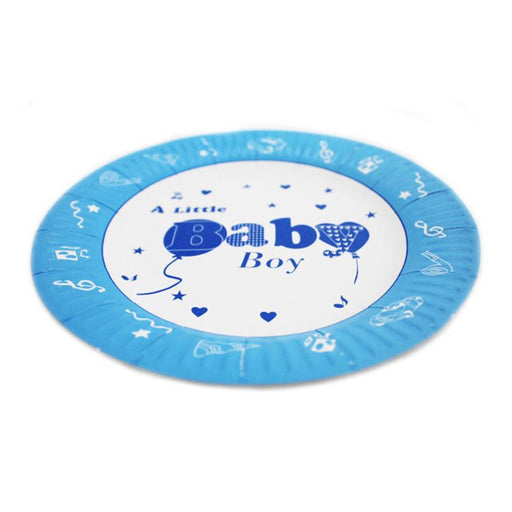 Plates a little baby boy set of 10 - 18cm - Deventor