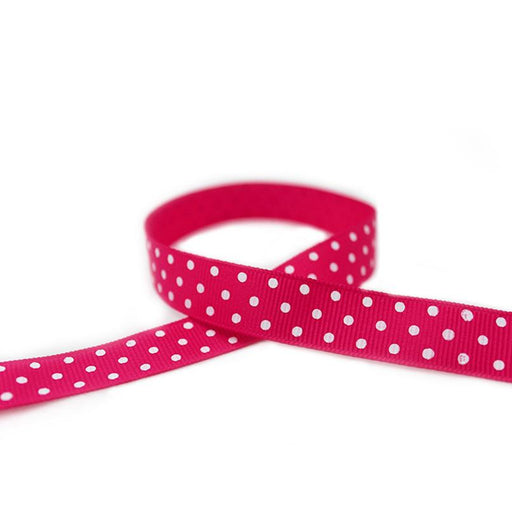 Ribbon grosgrain dot 25mm x 25m - Deventor