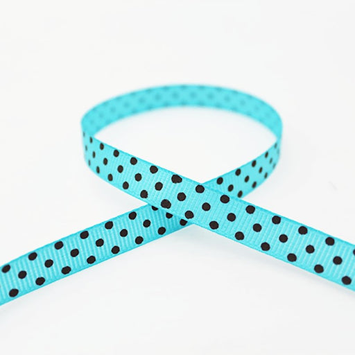 Ribbon grosgrain dot 9mm x 50m - Deventor